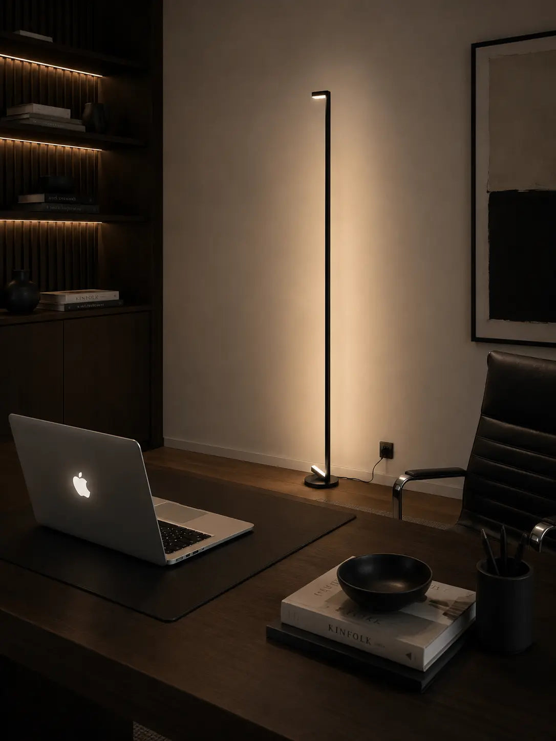 When a Floor Lamp Becomes Part of the Architecture