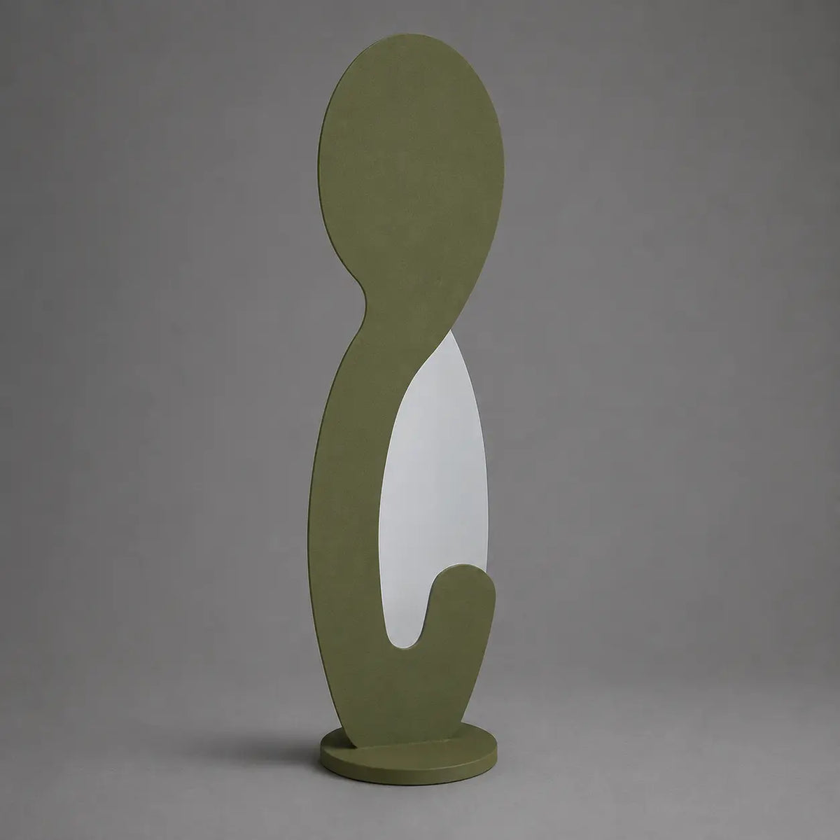 Carolina table lamp by Tommaso Cristofaro, sculptural handmade lamp with organic silhouette and warm indirect light