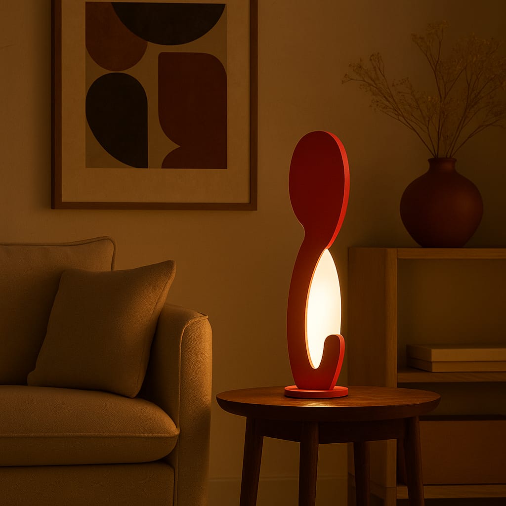 Carolina Table Lamp – Organic Light Sculpture by Italian Designer