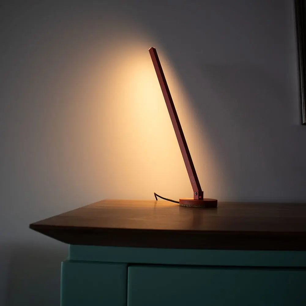 Gica Contra Table Lamp – Handcrafted Minimalist Table Light by Tommaso Cristofaro