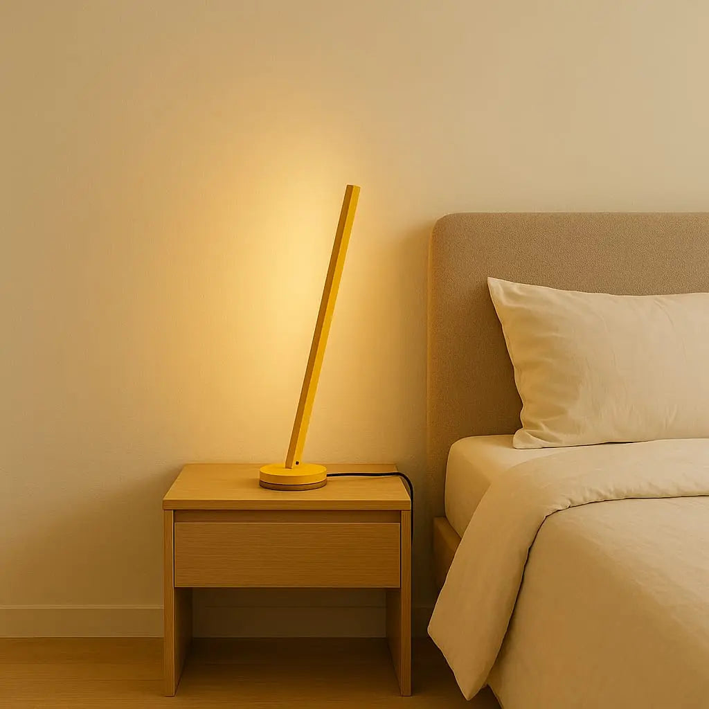Gica Contra Table Lamp – Handcrafted Minimalist Table Light by Tommaso Cristofaro